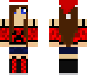 x-mas creeper girl