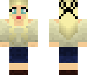 girl with bow