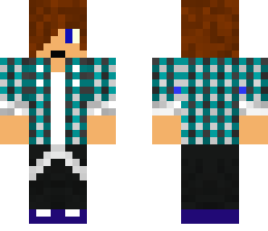 teen boy with changed belt and face