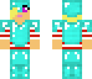 diamond armor girl