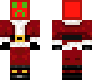 slime santa creeper face