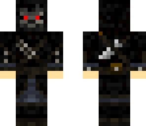 corvo with red eyes