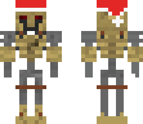 egyptain skeleton with a santa hat