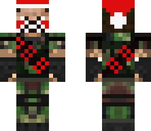 demolition man with snow hat and mask