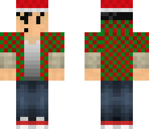 my christmas minecraft skin