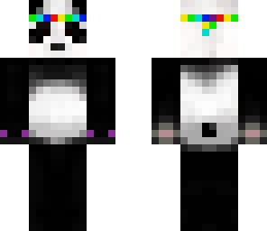 rainbow ninja panda