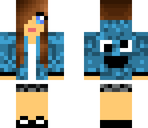 cookie monster girl nom