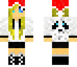 x-mas panda girl