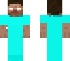 herobrine with diamond armour
