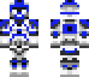 blue clone trooper