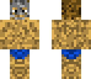 secret man with trunks