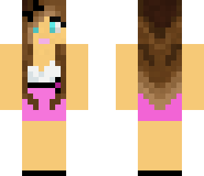 girl in pink prom dress