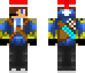 super sky army teen with a red hat