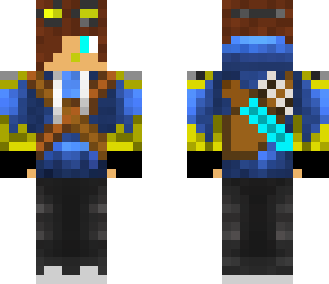 sky army teen with goggles