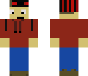 wierd beanie guy