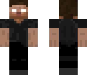 black shirt herobrine