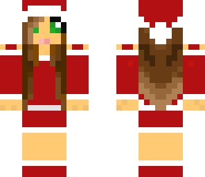 cute girl santa