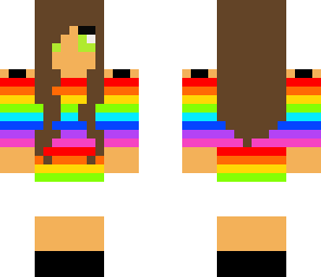 rainbow girl