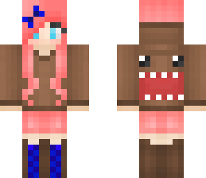 blue domo girl