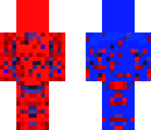 blue and red man 2