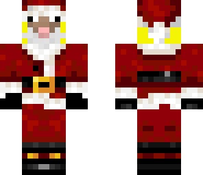 yellow santa sheep