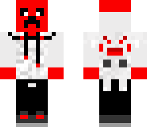 red creeper with hoodie