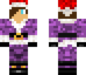 purple santa