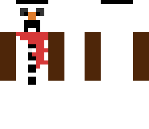 creeper snowman