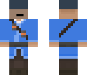 blue tf2 soldier