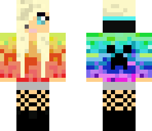 rainbow girl edit