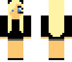 black hoodie girl