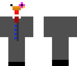 chicken in a suit