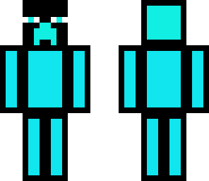 simple ender creeper robot guy