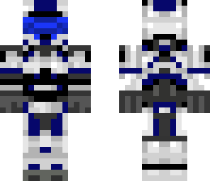 blue and white spartan