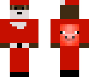 santa chocolate who likes pigs