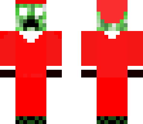 christmas herobrine creeper