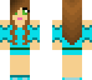 blue girl