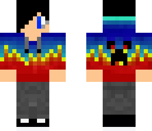 teen in flames creeper