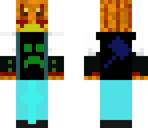 cool pumpkin man 