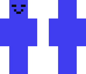 blue man