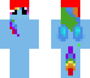 x-mas rainbow dash