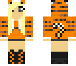 cute tiger girl
