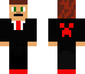 blizzerflame in a suit