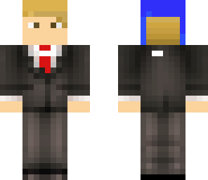 mac in a suit