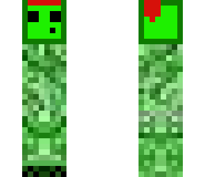 creeper santa slime