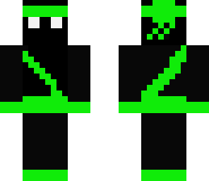 green zombie ninja