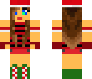 dubstep christmas girl