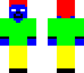 coulorful herobrine