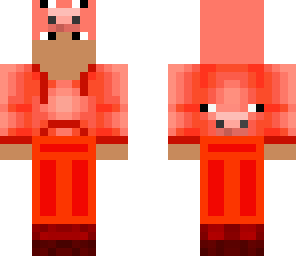 guy in pig wansie