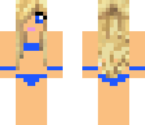 edited bikini girl